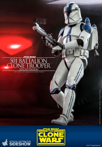 Star Wars – The Clone Wars: 501st Battalion CLONE TROOPER (Deluxe) 1/6 by Hot Toys