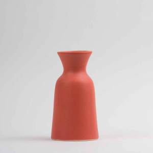 Vaso caraffa 1L in ceramica opaca rosa made in Faenza 