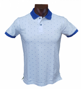 T-shirt Polo Maglietta uomo con colletto a 2 bottoni in Cotone FERRUCCI - EASY 