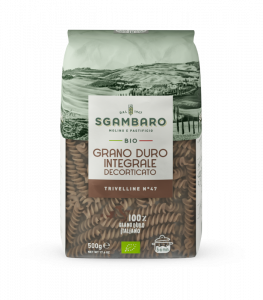 SGAMBARO Pasta Bio Integrale Trivelline N°47 GR.500
