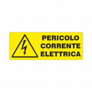 Cartello Pericolo corrente elettrica