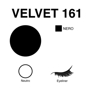 VELVET 161 | Eyeliner Nero | 10 mL