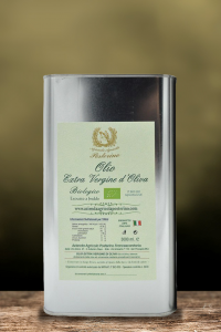 Olio Extravergine d'oliva biologico estratto a freddo 100% Ita lt 3