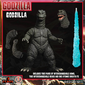 Godzilla: Destroy All Monsters 5 Points XL: DELUXE BOX SET ROUND 1 by Mezco Toys