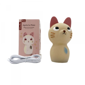 Moulin Roty luce notturna ricaricabile Gatto