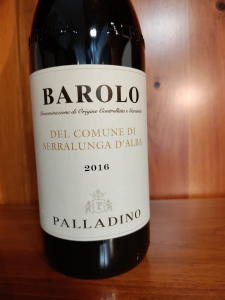 Barolo DOCG 2016 Del Comune di Serralunga D'Alba - Palladino