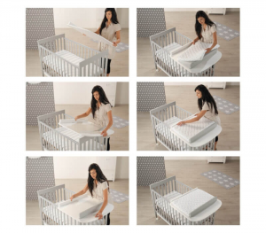 Piano fasciatoio per lettino Linea Homi baby space - Azzurra Design