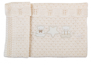 Cradle Blanket in Wool Nanny line by Picci