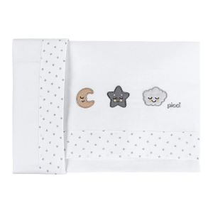  Embroidered bed sheet set Smile Converse line by Picci
