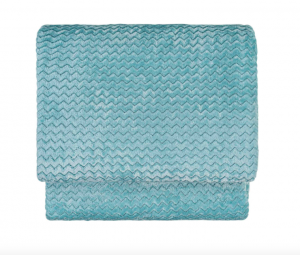  Blanket Eco-fur Mint Liberty Star line by Picci