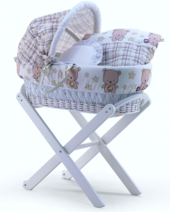 Cesta Enfant in Vimini linea London Chic by Italbaby