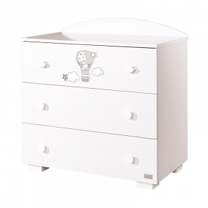 Chest of drawers with 3 drawers Aria line by Picci | New