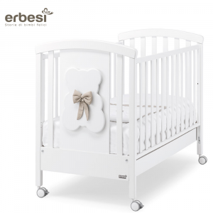 Children's bed Bubu line by Erbesi | Taupe White