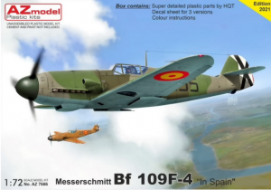 AZ MODEL AZ7686 Messerschmitt Me-109F-4