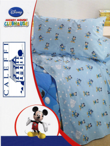 Baby Mickey Completo lenzuola lettino Disney by Caleffi