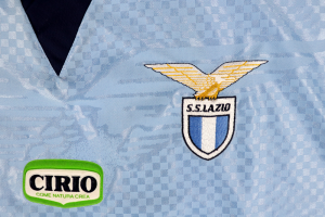 1996-97 Lazio Maglia Match Worn vs Salernitana #15 Marcolin 
