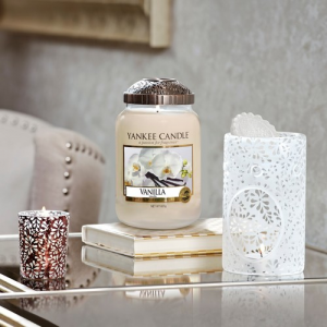 Illuma-Lid per Giara Bronzo a Fiore Sheridan Yankee Candle