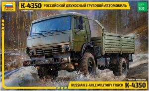 Russian 2-Axle Military Truck K-4350