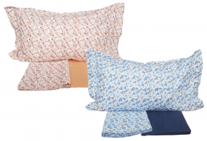 Completo letto, Set lenzuola in Puro Cotone CALEFFI PROVENZALE Singolo, 1 piazza