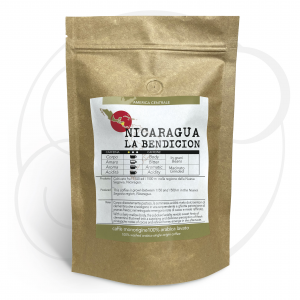 Caffè monorigine Nicaragua-La Bendicion confezioni da 250gr e 1kg