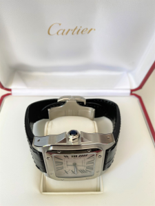 Orologio secondo polso Cartier Santos 100XL