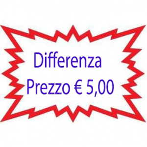 Differenza prezzo € 5,00