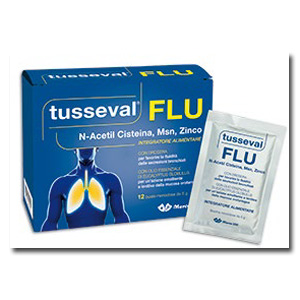 TUSSEVAL FLU 12 BUSTINESOLUB