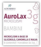 AUROLAX MICROCLISMIBAMBINI6P