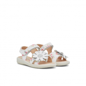 Sandalo bianco con fiore Naturino