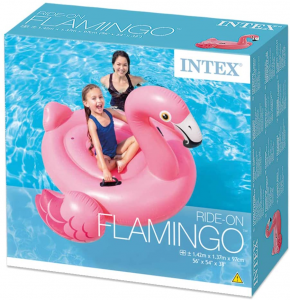 Intex - Fenicottero Cavalcabile Rosa