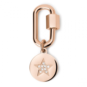 2Jewels Lucchetto Lock 'n' Chain - Ovale Stella Pvd Rosé