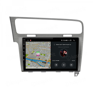 ANDROID autoradio navigatore per VW Golf 7 2014-2020 CarPlay Android Auto GPS USB WI-FI Bluetooth 4G LTE Grigio Satinato