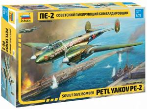 1/72 Soviet Dive Bomber Petlyakov PE-2