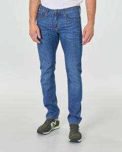 Jeans J13 slim-fit lavaggio medio stone washed