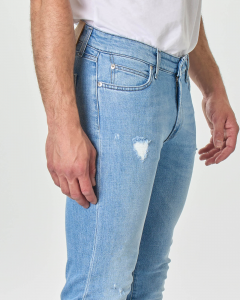 Jeans 517 Teroldego lavaggio chiaro bleach con abrasioni