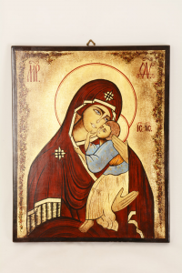 Icona rumena 35x28 - Madre di Dio 