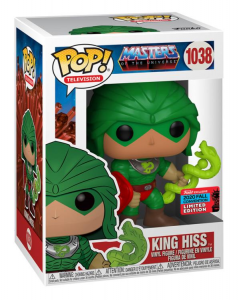 Master of the Universe POP! Vinyl Figure 1038: KING HISS  EXCLUSIVE by Funko