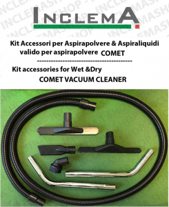 KIT Tuyau Flexible et accessoires pour Aspirateur eau & poussières CVP 378 XBH della COMET