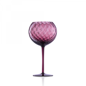 Red Wine Glass Gigolo Balloton Purple