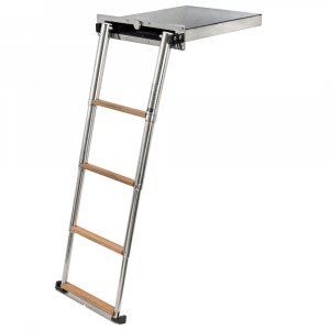 Foldaway ladder Luxury with knob
