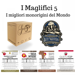 I MAGNIFICI 5, I 5 MONORIGINI TRA I MIGLIORI DEL MONDO, N. 35 CAFFÈ IN CIALDE.