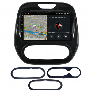 ANDROID autoradio navigatore per Renault Captur 2016-2019 CarPlay Android Auto GPS USB WI-FI Bluetooth 4G LTE
