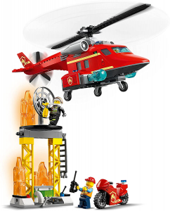 LEGO City 60281 - Elicottero di Soccorso Antincendio