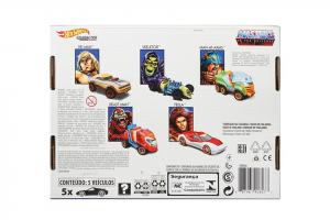 Masters of the Universe - Hot Wheels: Character Cars 5-Pack by Mattel