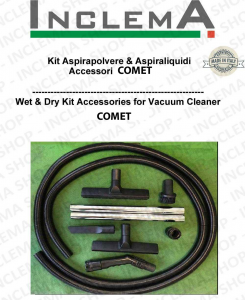 KIT tubo flessibile e Accessori Aspirapolvere & Aspiraliquidi per CVP 130 X marca Comet-2