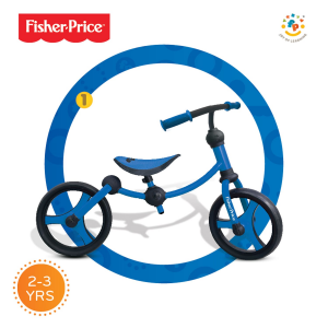 Bicicletta senza pedali Running bike 2 in 1 Fisher Price Azzurro