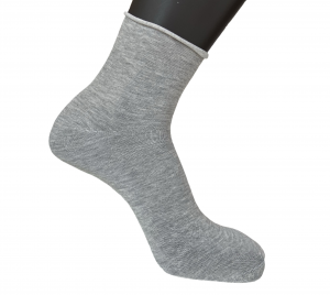 6 Paia di calzini uomo cotone senza elastico taglio vivo VIRTUS