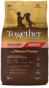 TOGETHER M/L ADULT MANZO E RISO  2,5 KG.