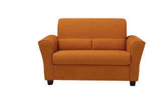 ZOIA - Piccolo divano 2 posti in tessuto tecnico antimacchia e antigraffio