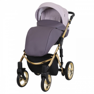 Baby Atelier - Baby Pram 3in1 Tiaro Premium - telaio gold o silver - TI 02